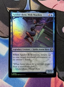 Spider-Byte, Web Warden Marvel's Spider-Man Foil - Picture 1 of 2
