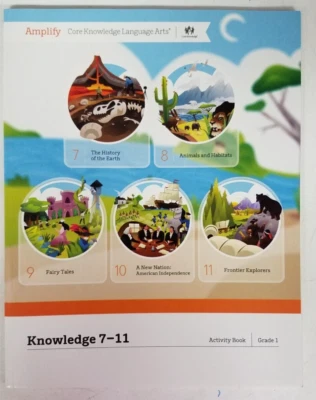 Amplify Core Knowledge Language Arts Grade 1 Knowledge 7-11 Activity Book - Image 1 of 3