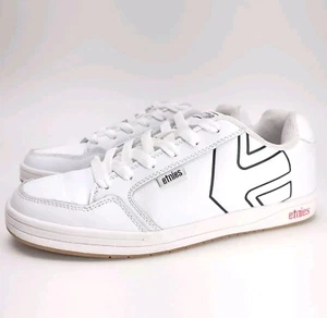 Etnies Skate Shoes ESCAPE Men's 8 White Sneakers Casual Skateboard - Picture 1 of 12