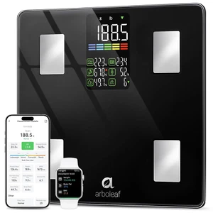 Scale for Body Weight and Fat, High Accuracy Digital Smart Bathroom Scale - Picture 1 of 12