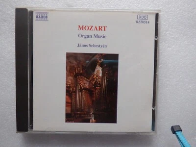 Mozart: Organ Music - Janos Sebestyen NAXOS 8.550514/NEAR MINT 1991 CD FREE SHIP Foto 1 de 2