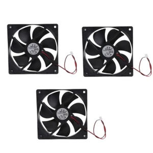 12025 Chassis Cooling Fan 7-Blade PC for Case Cooler 12cm 2.5cm Thin Oil Bearing - Afbeelding 1 van 11
