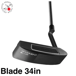 MAJESTY Golf 2021 W-Moment Putter Blade Type 34 in Loft 2 Steel Shaft Right New - Picture 1 of 10