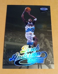 1998-99 Fleer Ultra Gold Medallion Derek Anderson tarjeta de la NBA #95G - Cavaliers - Imagen 1 de 2