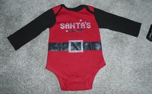 Baby Glam Santa's Favorite Infant/Baby Bodysuit Onepiece 6 Months Christmas NWT - Picture 1 of 7