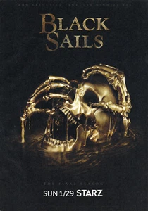 BLACK SAILS The Final Season 2017 Magazine 8x10 Print Advertisement/Ad/Clipping - Picture 1 of 1