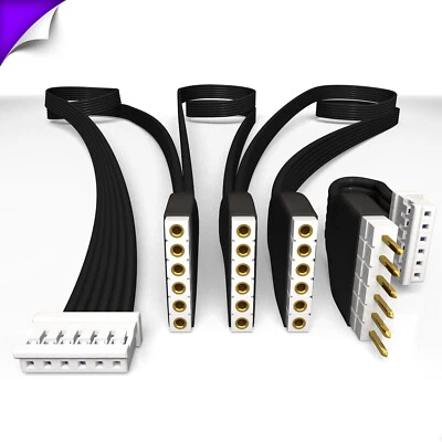 BLACK Parallel Cable | for Philips Hue Lightstrip Plus V2 | Split 3,4+ way - Image 1 of 4