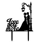 Acrylic Love You More Cake Topper Decoration for Wedding