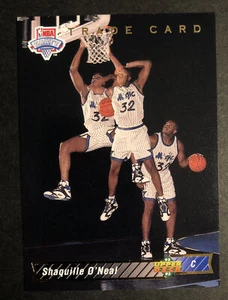 1992-93 Upper Deck NBA #1B Shaquille O’Neal Rookie Card Excelllent Condition!! - Picture 1 of 8