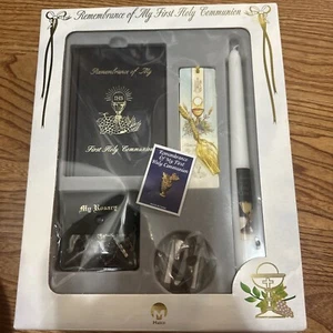 NEW Malco Remembrance Of My First Holy Communion Catholic Christian Gift Set - Picture 1 of 6