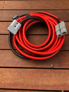 5.5 Meter Jumper Leads cable 120 AMP Anderson style plugs extension lead 4X4 S - Picture 1 of 10