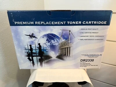 Black Toner Cartridge Compatible With DELL 2330 2350 3330 DR2330 Premium - Image 1 of 2