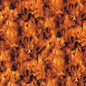 Flame Under Fire Gold Quilt Sew Fabric ELIZABETH'S STUDIO - Picture 1 of 1