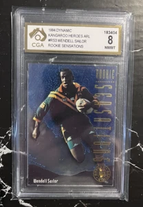 Wendell Sailor 1994 Dynamic Rookie Sensations RC NRL Card - Broncos - CGA Graded - Picture 1 of 2