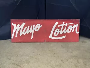 Insegna Legno Vintage Mayo Lotion Farmacia Rochester MN Mayo Clinic LEGGI Descrizione - Foto 1 di 6
