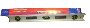 ATG American Tool Group - 600 mm (24") 3 Fläschchen Spirituose Wasserwaage Nr. 11970 - Bild 1 von 1