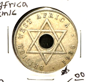 British West Africa 1936 Penny KM 16 XF - Picture 1 of 2