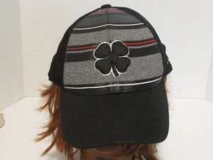 NWT Black Clover Trucker Style Stripe Design Hat - Picture 1 of 5