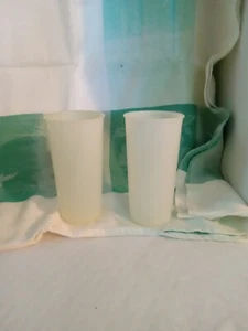 Vintage Tupperware Tumbler Cups 1954 Set Of 2 #107 - Picture 1 of 1