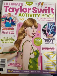 Ultimate TAYLOR SWIFT Activity Book / Style your paper doll, Friendship Bracelet - Picture 1 of 3