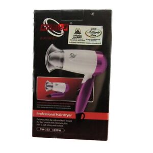 Hair Dryer for Travel Foldable DW-102 1200W 2 Speed Driwei