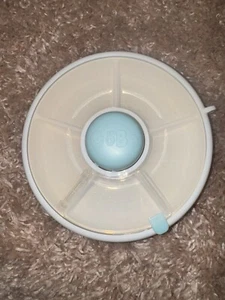 Gobe Kids Snack Spinner - Lid | BPA and PVC Free | Dishwasher Safe BLUE - Picture 1 of 2