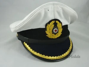 Kriegsmarine Officer Visor Cap WW2 58 - Picture 1 of 3