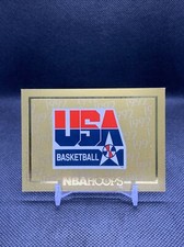 1991 NBA Hoops 1992 Dream Team USA Basketball Rare GOLD Cover Card #3