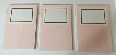 60 Placecards de Tenda - Casamento, Chá de Bebê, Aniversário, (Rosa Suave) Tamanho: 3 X 4” - Imagem 1 de 4