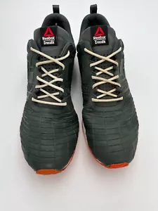 Sneakers da uomo Reebok CrossFit grigio scuro con arancione taglia 13 CF 74 con resistenza - Foto 1 di 8