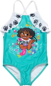 Disney ☆ Encanto Little Girls' 1-Piece Swimsuit ☆ Size 5 - Picture 1 of 3