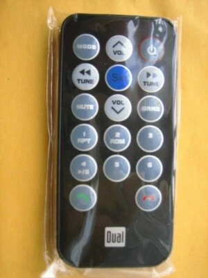 DUAL ELECTRONICS Dual Remote Control for XDCPA9BT, XDCP97BT, ACPM6628BT, DMCPA79BT in USA