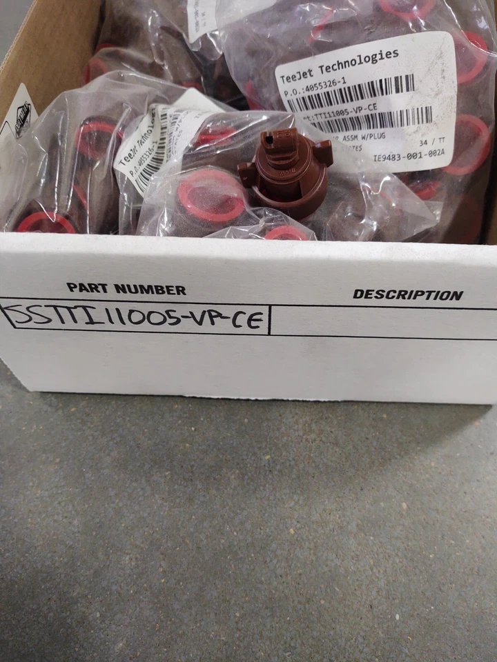 NUEVO CONJUNTO DE BOQUILLAS DE VENTA DULTMEIER, TURBO TWINJET-MARRÓN SSTTI11005-VP-CE Foto 1 de 1