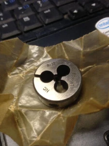 8-32 X 1" HIGH SPEED STEEL LEFT HAND ROUND ADJUSTABLE DIE - Picture 1 of 1