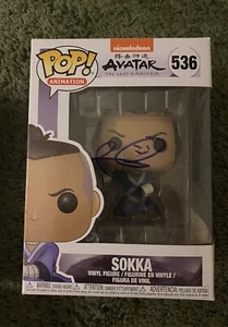 Ian Ousley signed handsigniert Funko Pop Sokka Avatar The Last Air Bender - Bild 1 von 1