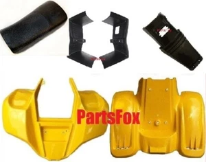 Kazuma Meerkat Plastic body grill seat Feet Yellow Redcat 50CC ATV 70cc Hensim - Foto 1 di 5