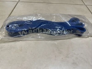WeckMethod 1" Blue Resistance Bands 44" Workout Fitness Exercise NEW - Picture 1 of 2