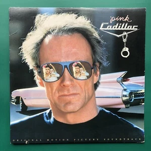 Clint Eastwood PINK CADILLAC Pop Rock Film Soundtrack LP Bernadette Peters USA - Picture 1 of 21