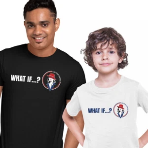 ¿Y si? Camiseta Carter Capitán Logo Héroe Regalo Cumpleaños Camiseta - Imagen 1 de 28