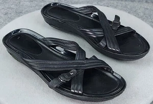 Cole Haan G-Series Air Sandals Flats Women’s Size 9B Slip On Cross Straps Slides - Picture 1 of 22