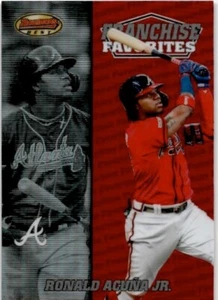 2020 Bowmans Best RONALD ACUNA Franchise Favorites REFRACTOR JR FFA-RA - Picture 1 of 2
