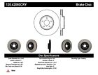 StopTech For 03-17 Infiniti FX35/ Nissan 370Z Disc Brake Premium Rotor 120.42080