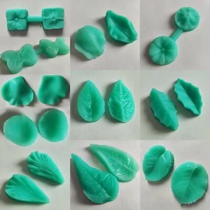 Stampi per vene petali foglie silicone premium per decorazione torte - Foto 1 di 14