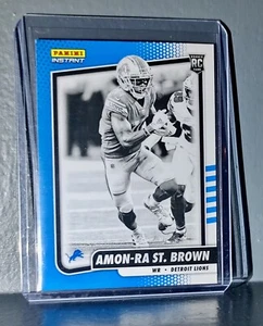 Amon-Ra St. Brown 2021 Panini NFL Black and White Rookies #29 Card 1/2728 - Bild 1 von 2