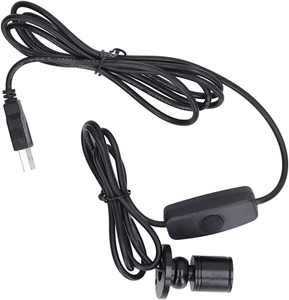 Mini Faretto, Faretto LED Dimmerabile USB 5V in Alluminio Con Cavo Da 2 M Piccol - Foto 1 di 11