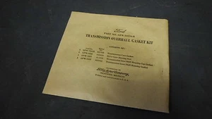 Jeep Willys MB GPW NOS T-84 gasket set VERY USEABLE - Picture 1 of 1