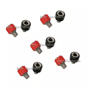 5 pair Amplifier Terminal Binding Post 4mm Banana Jack Panel mount connector - Picture 1 of 1