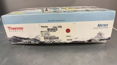 Tubos de almacenamiento abiertos Thermo 3725 Matrix 2D con código de barras 0,5 ml Foto 1 de 3