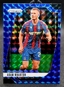 2024-25 Prizm Premier League Blue Mosaic - Adam Wharton #170 Crystal Palace - Bild 1 von 2