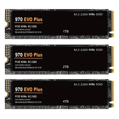 Clearance! Internal Solid State Drive 970 EVO Plus 1/2/4TB PCIe 4.0 NVMe M.2 - Image 1 of 4